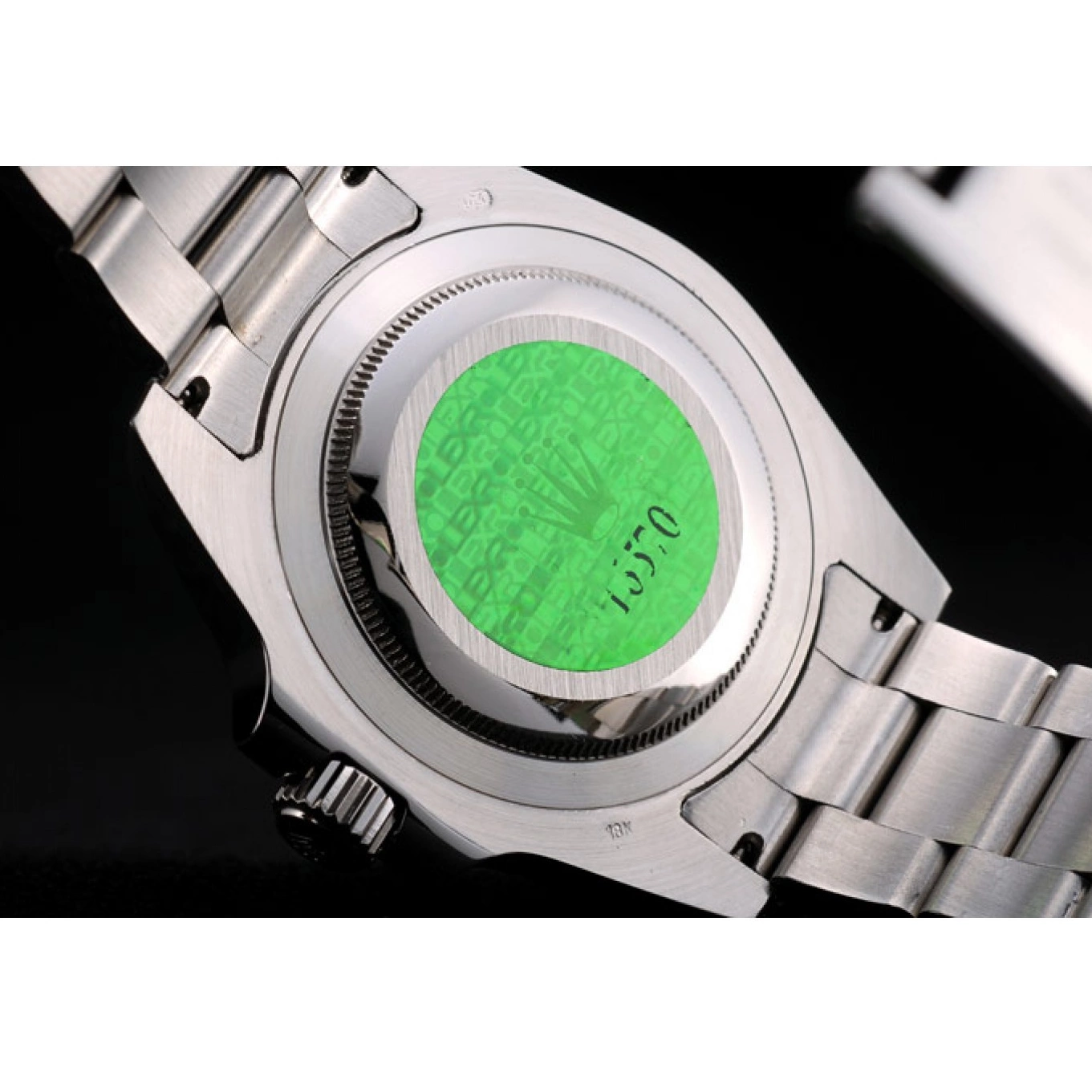 Aaa replica watch Steel Rolex Stainless Explorer Bezel Dial Black Watch 0807